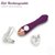 Фиолетовый вибратор Ooh La La Flower Vibrator - 18 см., цвет фиолетовый - So divine