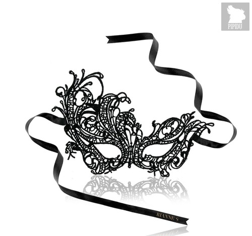 Кружевная маска Mask IV Violaine, цвет черный - Rianne s