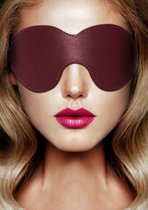 Бордовая маска на глаза Eyemask, цвет бордовый - Shots Media