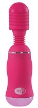 Ярко-розовый вибромассажер с усиленной вибрацией BoomBoom Power Wand, цвет розовый - NS Novelties