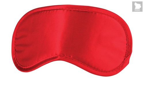 Красная плотная маска для сна и любовных игр - Shots Media