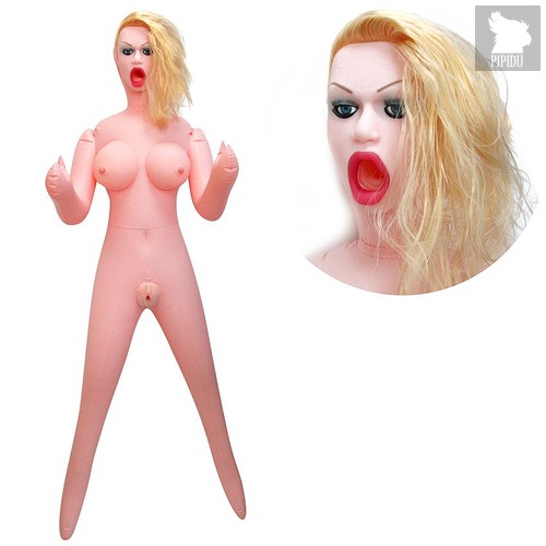 Секс-кукла с вибрацией Диана, цвет телесный - Bioritm