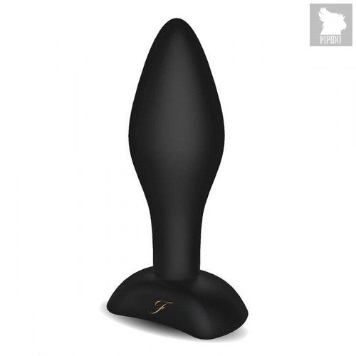 Черная силиконовая мини-пробка Silicone Butt Plug, цвет черный - Fredericks of hollywood