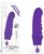 Фиолетовый вибратор Rechargeable IJOY Silicone Waver - 16,5 см., цвет фиолетовый - LoveToy