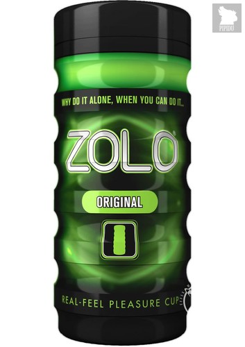 Мастурбатор ZOLO ORIGINAL CUP, цвет зеленый - Zolo