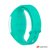 Голубое виброяйцо с зеленым пультом-часами Wearwatch Egg Wireless Watchme, цвет голубой - Dreamlove