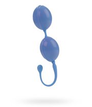 Вагинальные шарики L’Amour Premium Weighted Pleasure System каплевидные, цвет голубой - California Exotic Novelties