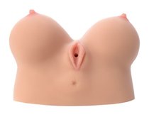Мастурбатор Juliana Breast с вагиной, цвет телесный - Kokos