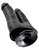 Чёрный анально-вагинальный фаллоимитатор Double Penetrator - 20,9 см, цвет черный - Pipedream