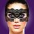 Кружевная маска Mask V Zouzou, цвет черный - Rianne s