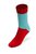 Носки "Морской прибой" Размер 36-43, цвет красный - xingfen shenghan socks