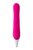 Розовый вибратор с клиторальным стимулятором ELLY с подогревом - 21,5 см., цвет розовый - Jos