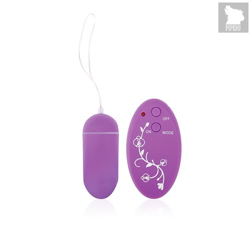 Фиолетовое виброяйцо Sexy Friend с 10 режимами вибрации, цвет фиолетовый - Bioritm