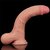 Телесный фаллоимитатор Sliding Skin Dual Layer Dong - 24,5 см., цвет телесный - LoveToy
