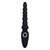 Черная анальная виброелочка Magic Stick - 22,6 см., цвет черный - Evolved