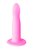 Розовый нереалистичный дилдо Stray - 16,6 см., цвет розовый - Lola Toys