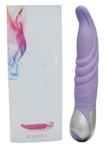 Фиолетовый вибратор Mantra из серии VIBE THERAPY - 19 см, цвет фиолетовый - Vibe Therapy