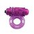Фиолетовое эрекционное виброкольцо OWOW PURPLE, цвет фиолетовый - Screaming O