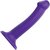 Фиолетовый фаллоимитатор-насадка Strap-On-Me Dildo Dual Density size M - 18 см., цвет фиолетовый - Strap-on-me