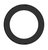 Чёрное эрекционное кольцо No.42 Cockring, цвет черный - Shots Media