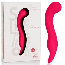 Вибромассажер Silhouette - S12 перезаряжаемый, цвет красный - California Exotic Novelties