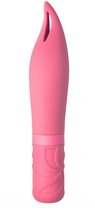 Розовый мини-вибратор Airy’s Mystery Arrow - 15,2 см., цвет розовый - Lola Toys