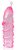 Закрытая рельефная насадка Crystal sleeve snakes в виде змеи с усиками - 14 см., цвет розовый - Bioritm