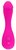 Розовый вибратор Devil Dick - 16 см., цвет розовый - Howells