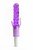 Фиолетовый вибратор с дополнительными отростками - 21 см, цвет пурпурный - 4sexdreaM