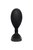 Черная анальная втулка Tord M - 10,5 см., цвет черный - Toyfa