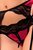 Роскошный комплект из трёх предметов Carisma bikini, цвет красный, S-M - Casmir