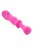 Розовый вибромассажёр с вращающейся головкой THE CHARLOTTE ROSE PINK INTERNAL ROTATION - 23 см, цвет розовый - Impulse Novelties