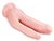 Телесный фаллоимитатор 8 Inch DP Cock - 20,32 см., цвет телесный - Blush Novelties