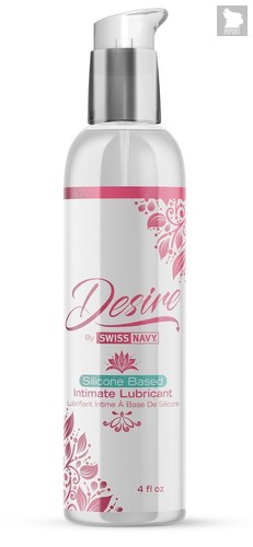 Лубрикант-гель на силиконовой основе Desire Silicone Based Lubricant - 118 мл. - Swiss Navy
