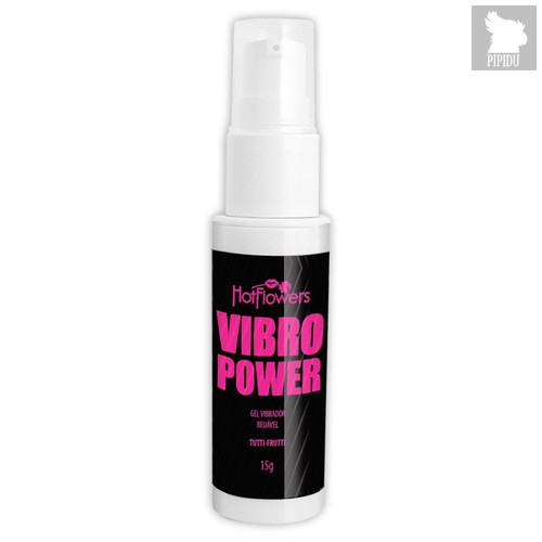 Жидкий вибратор Vibro Power со вкусом тутти-фрутти - 15 гр. - Hotflowers