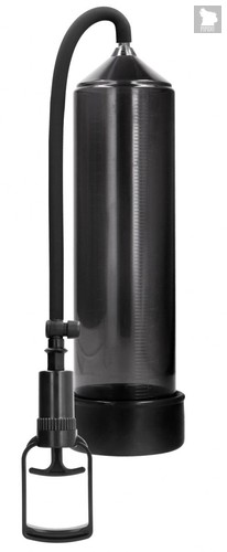 Черная вакуумная помпа с насосом в виде поршня Comfort Beginner Pump, цвет черный - Shots Media