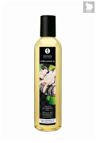Массажное масло без аромата Organica Aroma Fragrance Free - 250 мл - Shunga Erotic Art