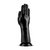 Черный стимулятор Double Trouble Fisting Dildo - 30,7 см., цвет черный - edc collections