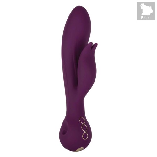 Фиолетовый вибратор-кролик Desire - 22,25 см., цвет фиолетовый - California Exotic Novelties