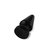 Черная анальная пробка King-Sized Anal Shocker - 19 см., цвет черный - LoveToy