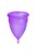 Фиолетовая менструальная чаша Lila L, цвет фиолетовый - Eromantica