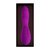 Фиолетовый вибромассажер с нагревом Capella - 19 см, цвет фиолетовый - RestArt