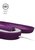 Фиолетовый вибромассажер-кролик Lux - 20 см., цвет фиолетовый - Shots Media