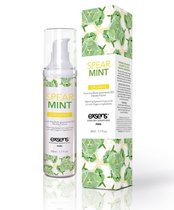 Разогревающее массажное масло Gourmet Spearmint Organic с органическими ингредиентами - 50 мл. - exsens