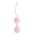 Вагинальные шарики на сцепке Kegel Tighten UP I, цвет светло-розовый - Baile