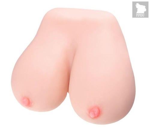Мастурбатор Fleshy Teaser в виде груди с вагиной, цвет телесный - Toyfa