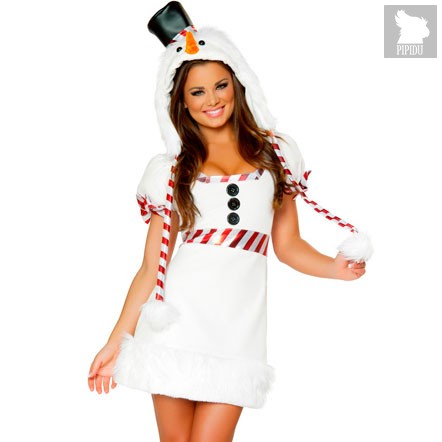 Игровой костюм "Снеговик", цвет белый, S-M - Le Frivole