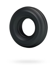 Чёрное широкое эрекционное кольцо, цвет черный - Baile