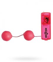 Вагинальные шарики Jelly с вибрацией, цвет розовый - Seven Creations
