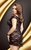 Cорочка Linley на замочке-брошке, цвет черный, 3XL - SoftLine Collection (SLC)